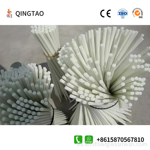 Varilla de fibra de vidrio de alta resistencia varilla de fibra de vidrio blanco 0.118 pulgadas